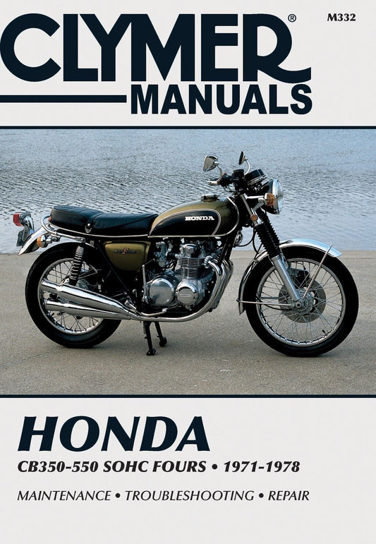 Clymer Manual For Honda CB350-550 SOHC Fours 71-78
