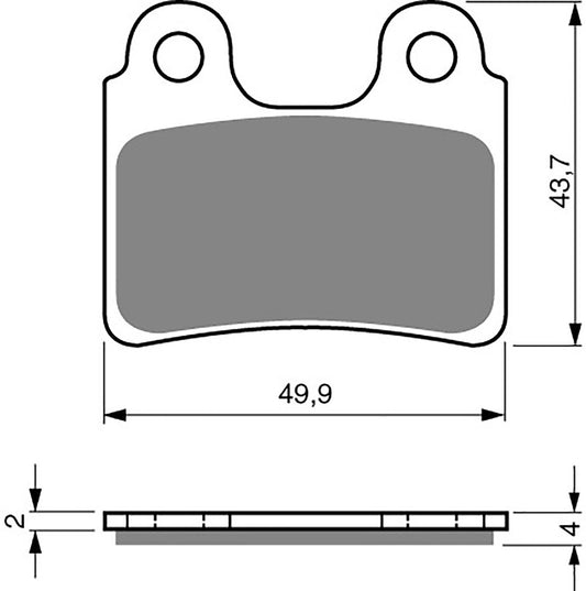 Goldfren Brake Pads S33-168, FA303, SBS802, FDB2109, VD9001