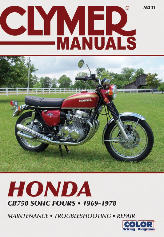 Clymer Manual For Honda CB750 SOHC 69-78