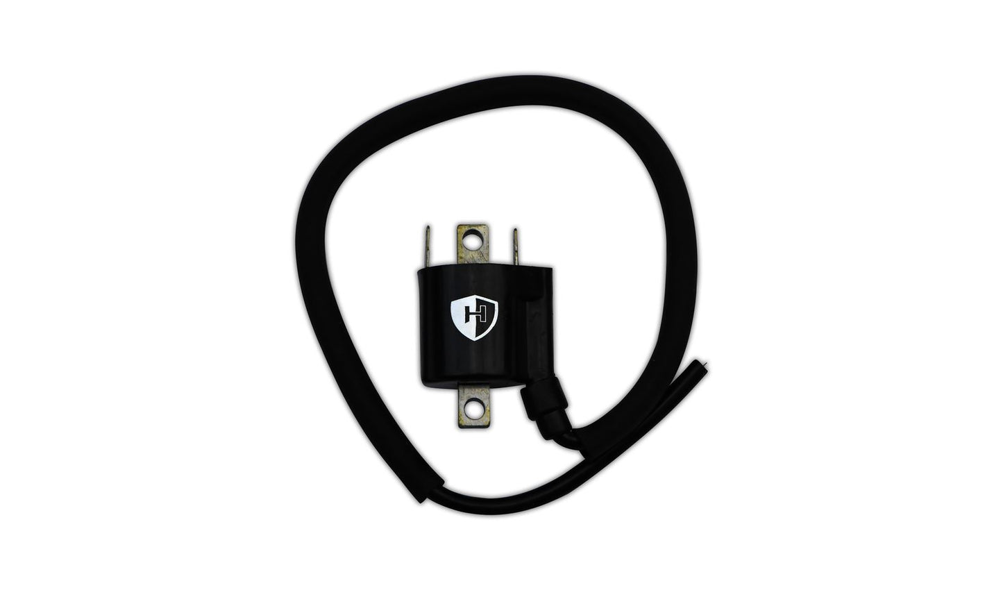 Ignition Coil 12v TCI Single 2 Spades Yamaha 3C1,2MB,5YU 55mm Centres P:2.20 - S:10.10