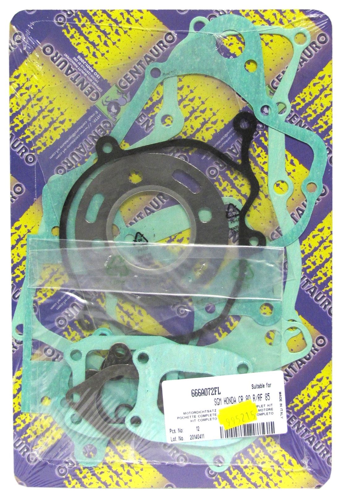 Centauro Full Gasket Set Honda CR80RF,R2F,R2G 1985-1986