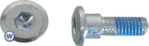 Bolts Disc Allen 8mm x 34mm inc 11mm Shoulder, Head Size16mm