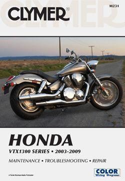 Clymer Manual For Honda VTX1300 Series 03-09