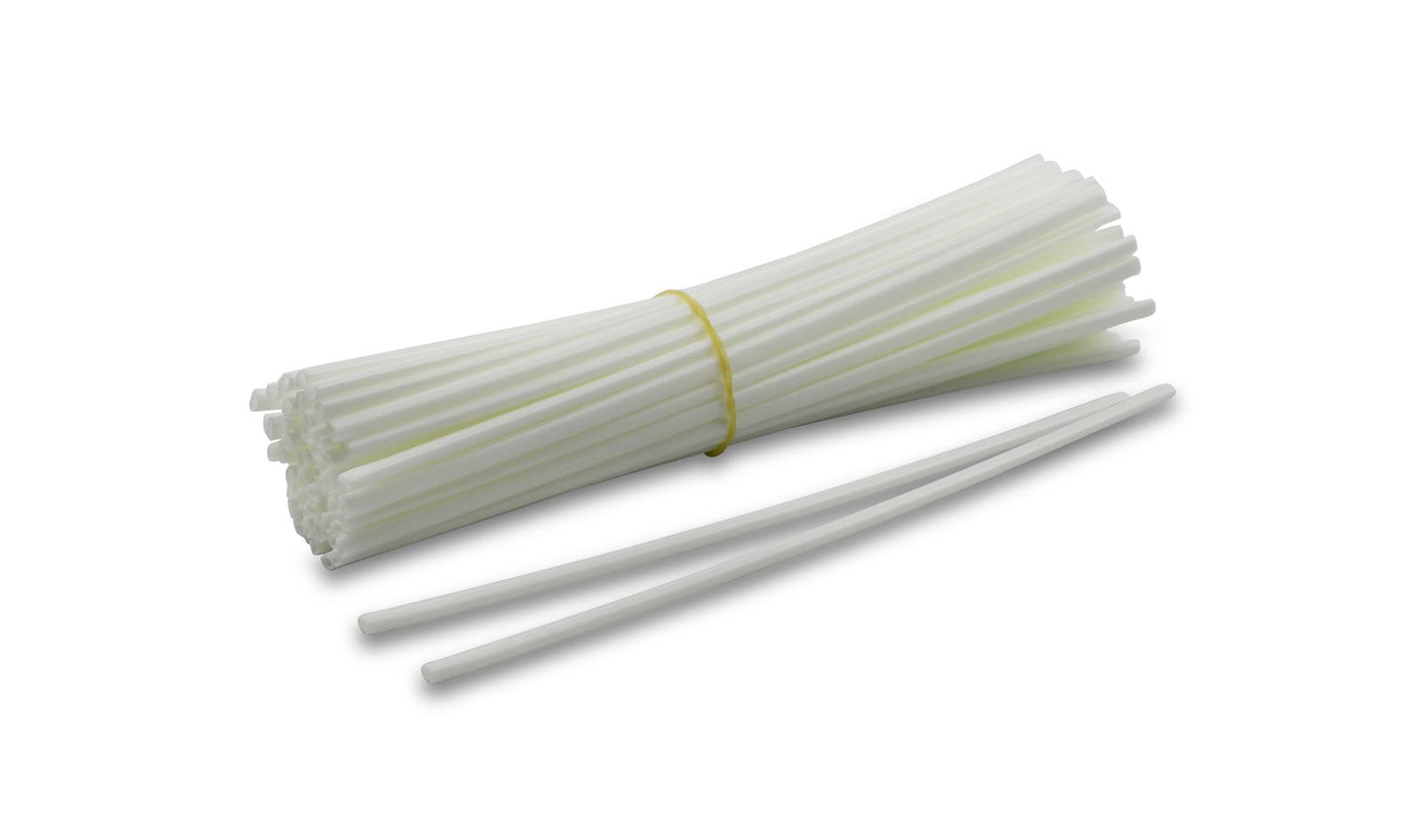 Spoke Cover Wraps White Full Set of 76 Covers for Up To 21" Wheels Front & Rear