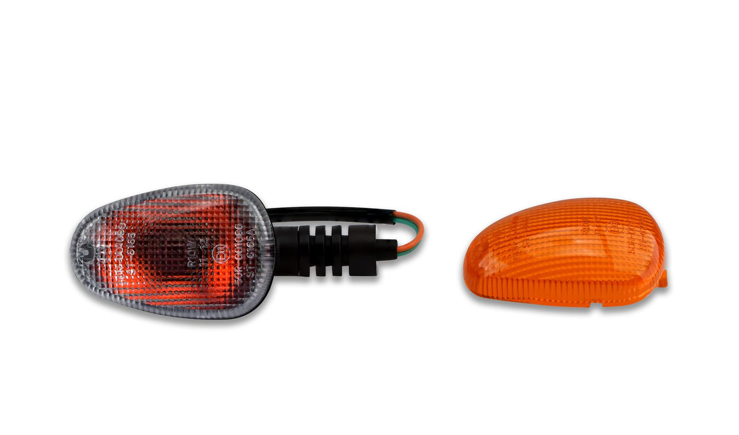 Indicator Triumph Daytona 600,650,675 Front Right & Rear Left (Amber & Clear)