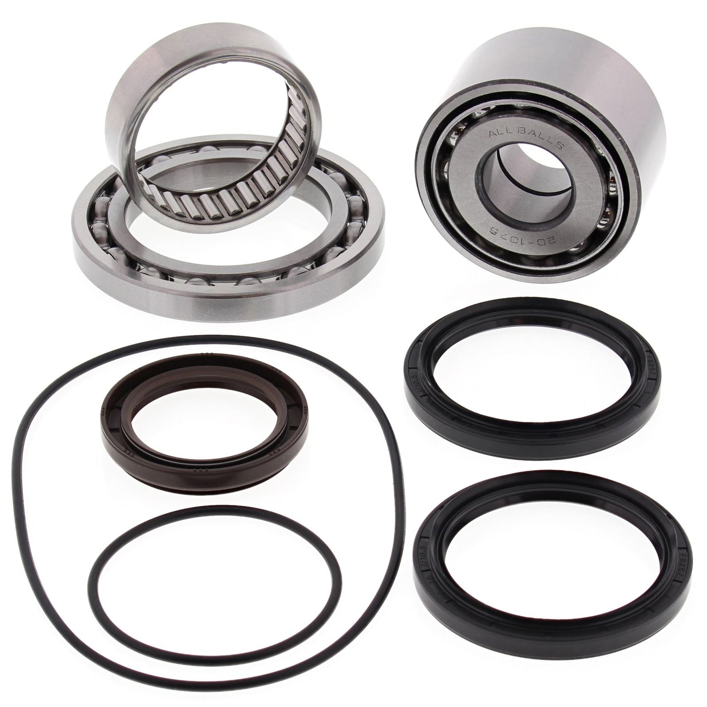 Differential Bearing and Seal Kit Rear Yamaha YFM400 Grizzly IRS 07-08, YFM400 Kodiak 4WD 05-06, YFM450 Grizzly IRS 2007, YFM450 Kodiak 05-06