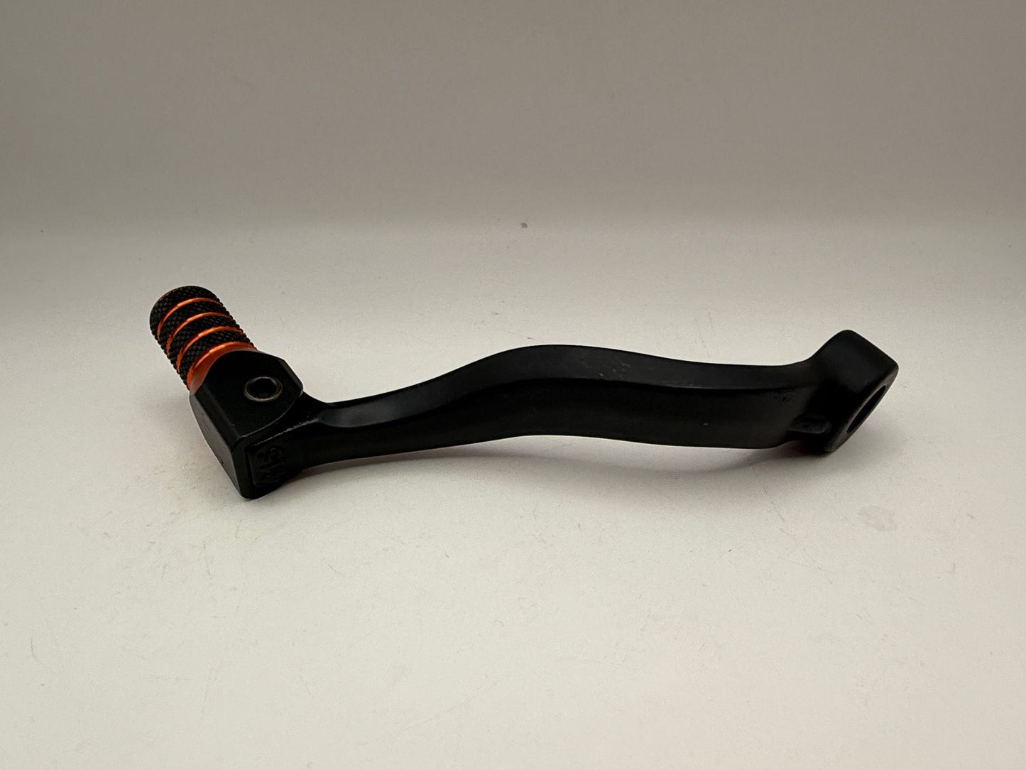 Gear Lever Alloy Black with Orange Tip KTM 450 EXC-F 17-20, 500 EXC-F 12-20, 125 SX-F 16, 450 SX-F 16-20, Husqvarna TC125 16, FC450 16-20, FE450 17-20