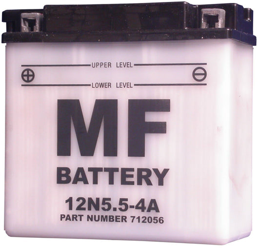 Battery 12N5.5-4A  - 12v 5.5AH L:135mm H:130mm W:60mm