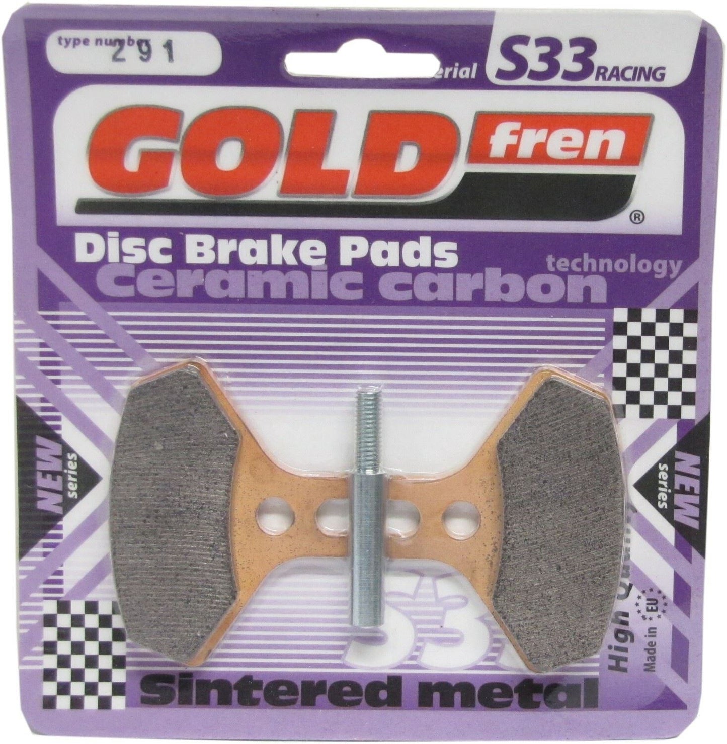 Goldfren Brake Pads S33-291, FA468, DP991