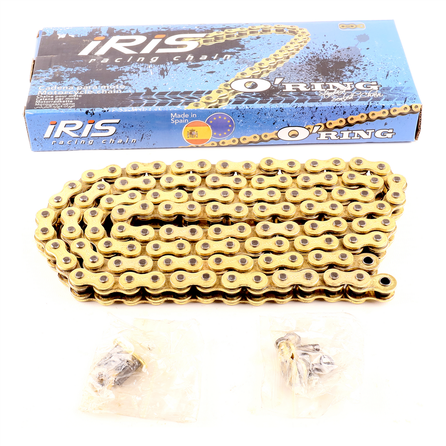 Chain IRIS 520HTP-118 O-Ring(Gold)