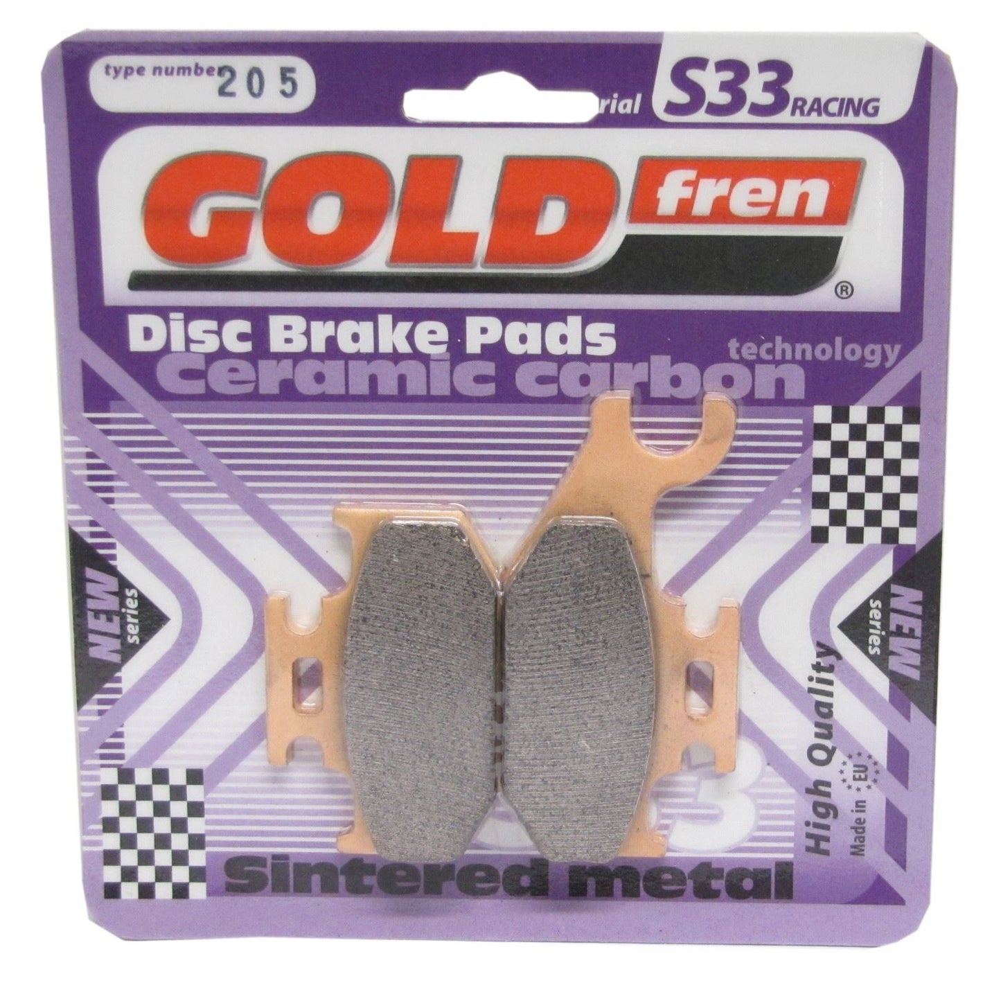 Goldfren Brake Pads S33-205, FA317, FA414, SBS767, FDB2149, DP920