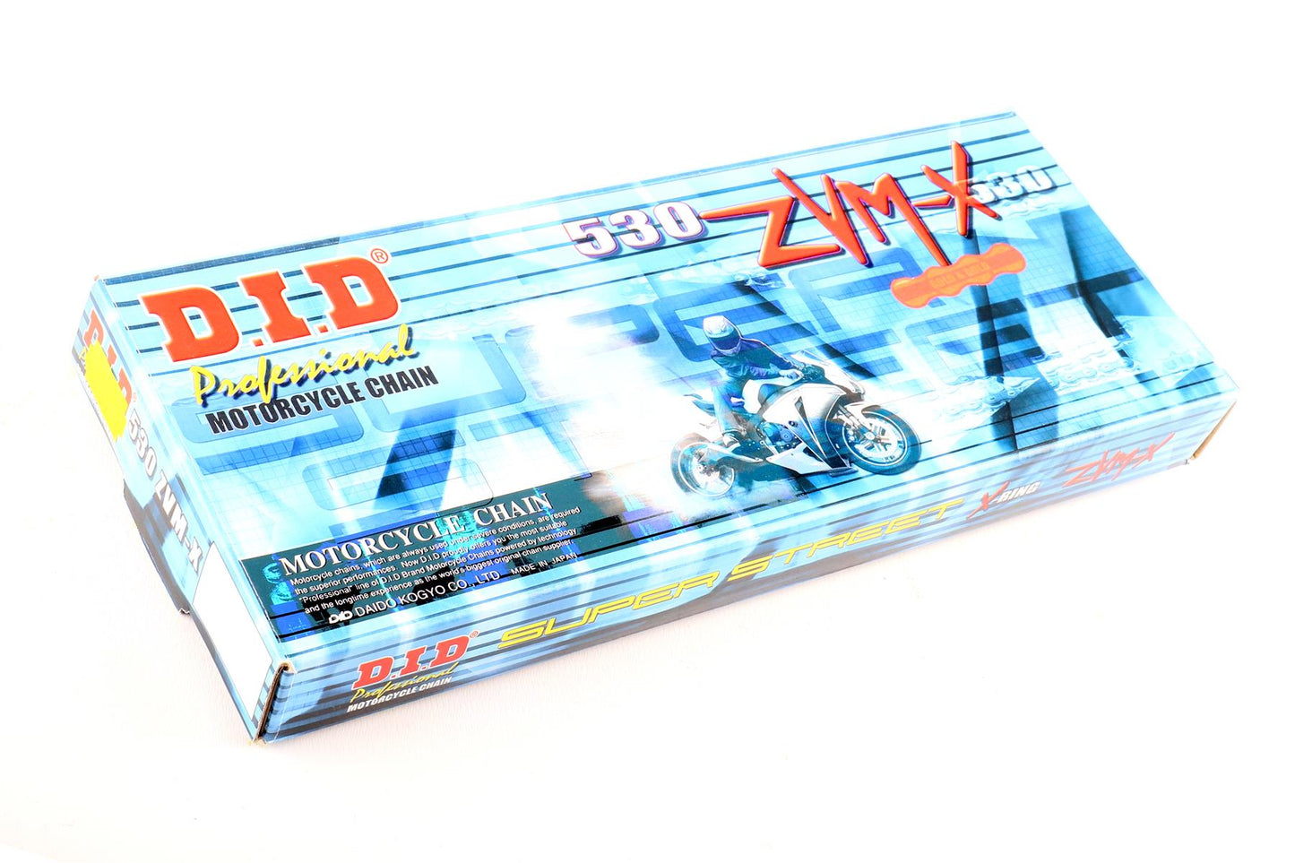 Chain DID 530ZVM-114 X-Ring Heavy Duty(Gold)