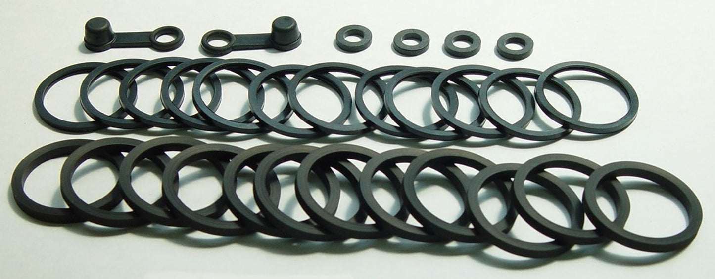 Brake Caliper Seal Rebuild Kit Front For Kawasaki ZX600 G1-2 1998-1999