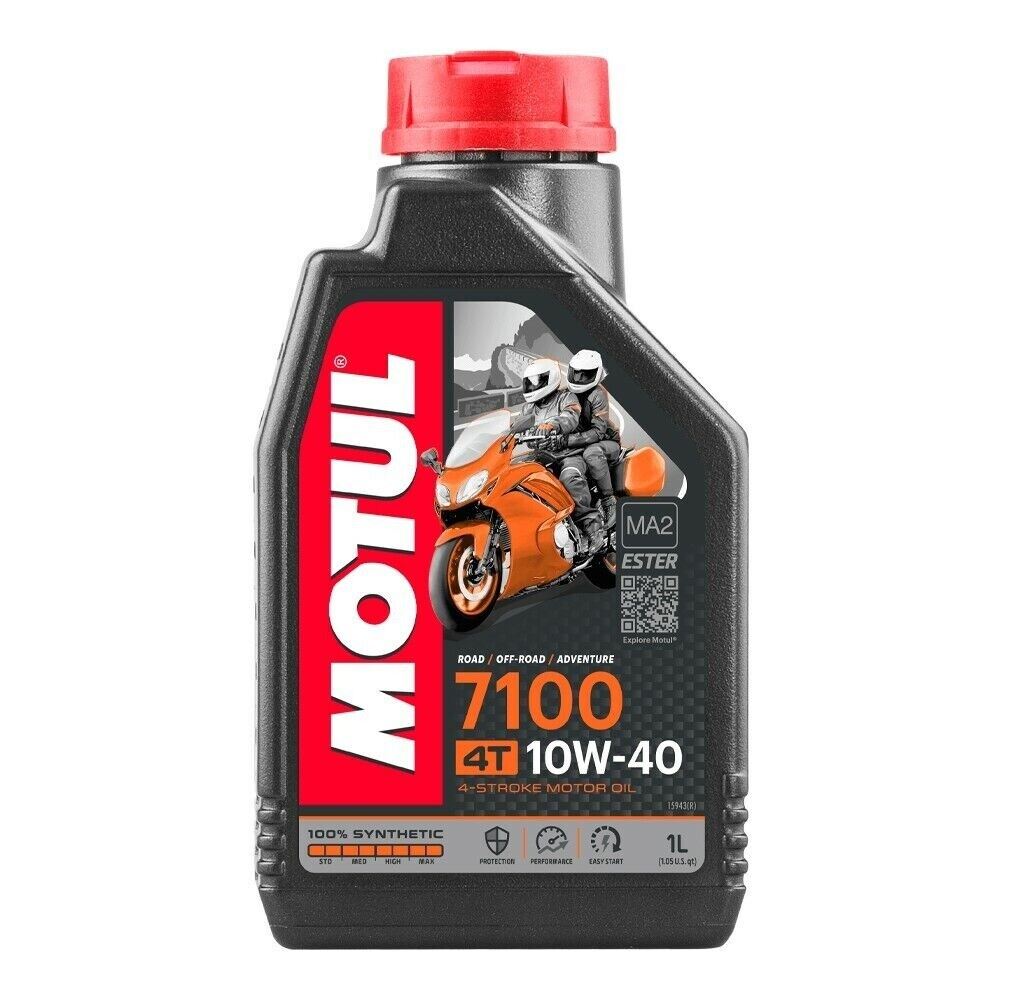 Motul 7100 10w40 4T 100% FULLY Synthetic engine oil 1 Litre