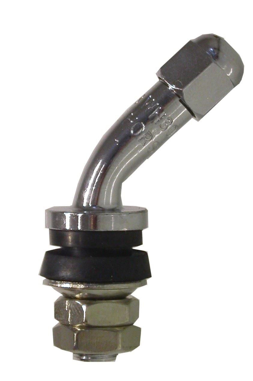 Tubeless Valve 8mm with 45' Bend