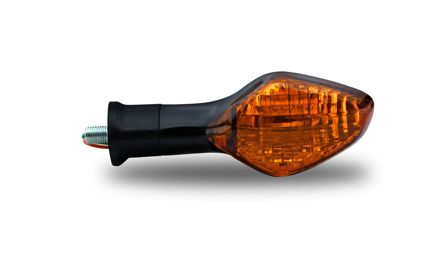 Indicator Honda CRF250L 2013-2016 Rear Right (Amber Lens) Wire length 32cm with connector OE Ref. 33600-KZZ-901