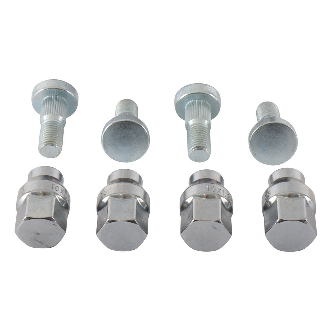Wheel Stud and Nut Kit Front Arctic Cat 1000 H2 LTD 2011, 1000 H2 Mudpro 10-11, 1000 H2 THUNDERCAT 08-10, 1000 Mudpro LTD 12-15, 1000 TRV 09-10, 1000 TRV Cruiser 09-12, 1000 TRV GT 2012, 1000 TRV LTD 13-15, 1000 TRV XT 2015, 1000 XT 13-17, 1000i