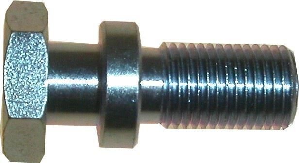 Paddock Stand Bobbins Stepped 12mm x 1.25mm, overall 39mm (Pair)