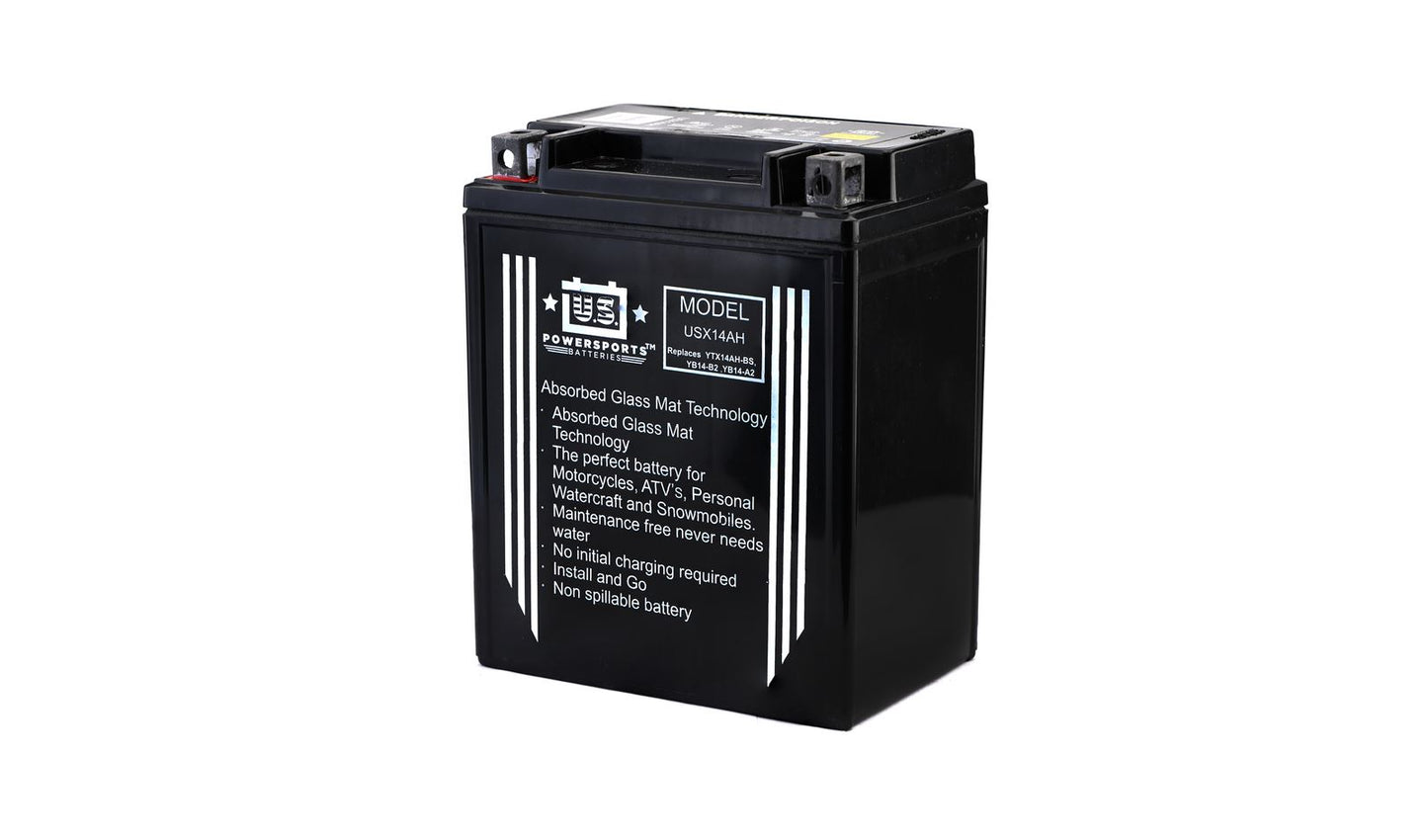 MTX Power Battery XT14AH Sealed 12v 14.0AH CCA:200 L:135mm H:166mm W:90mm CB14-B2, CTX14AH-BS, CB14-A2, USX14AH
