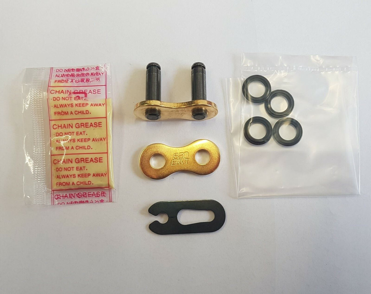 DID SPLIT LINK CLIP 520 ERVT Gold