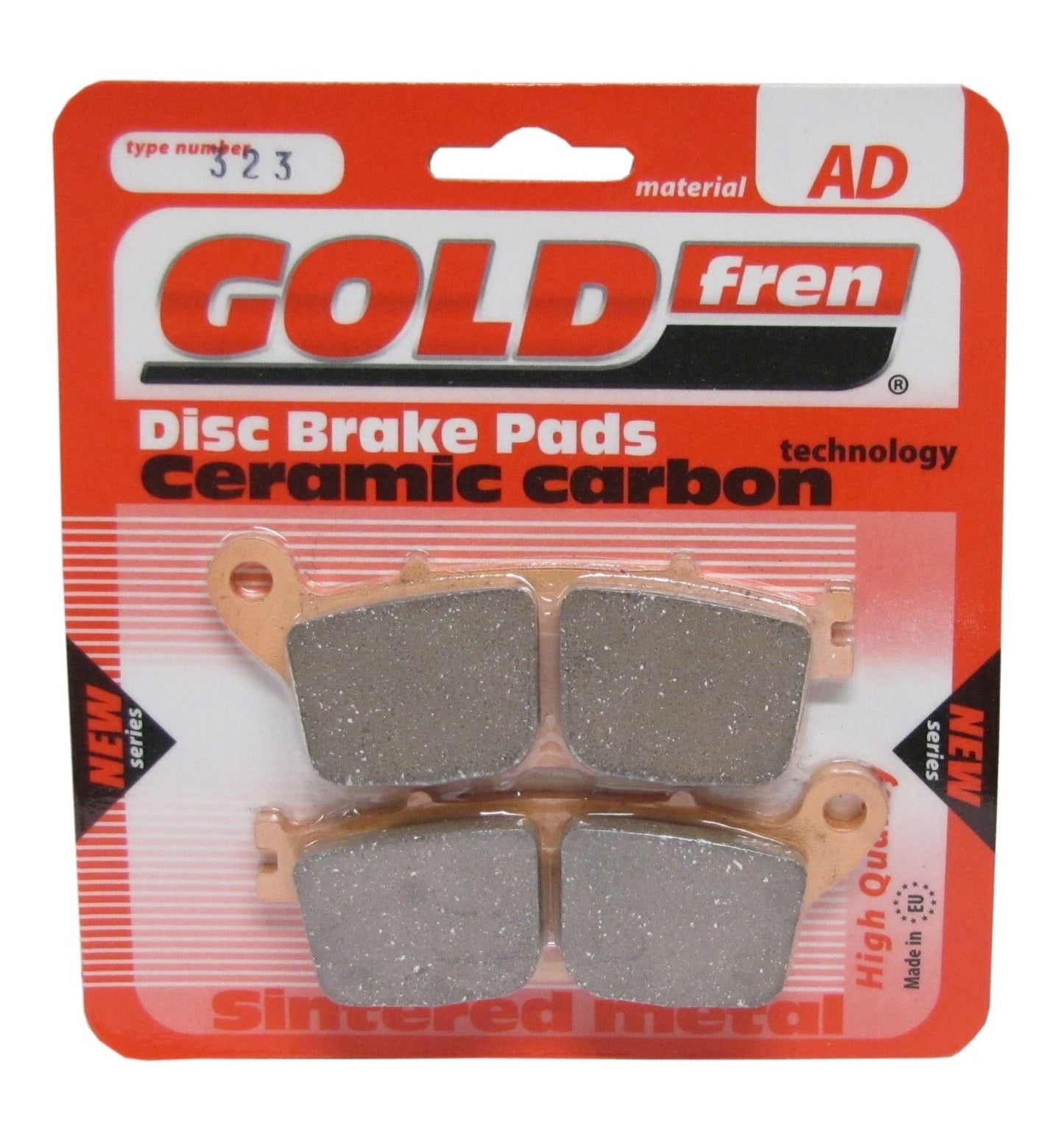 Goldfren Brake Pads AD323 FA636 as fitted to Honda VFR1200(Auto)Rear
