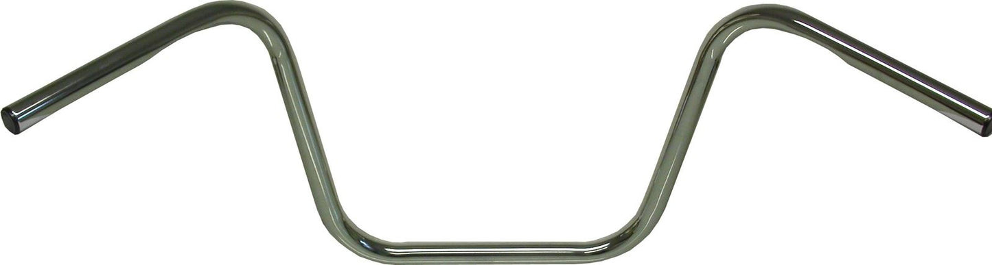 Handlebar 1'' Chrome 10'' Rise With Dimples