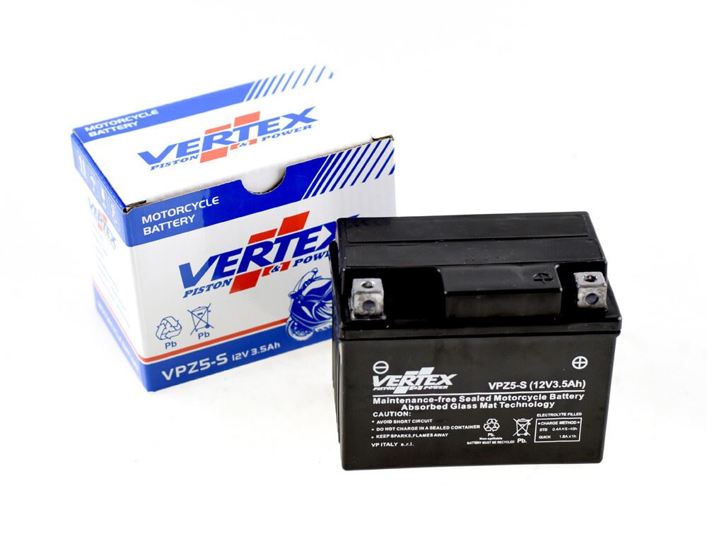 Vertex VPZ5-S Battery CTZ5-S (L:113 mm x W:70 mm x H:85 mm)