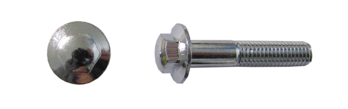 Bolts Chrome Hexagon 8mm x 70mm(10mm Spanner Size)(Pitch 1.25 Per 10