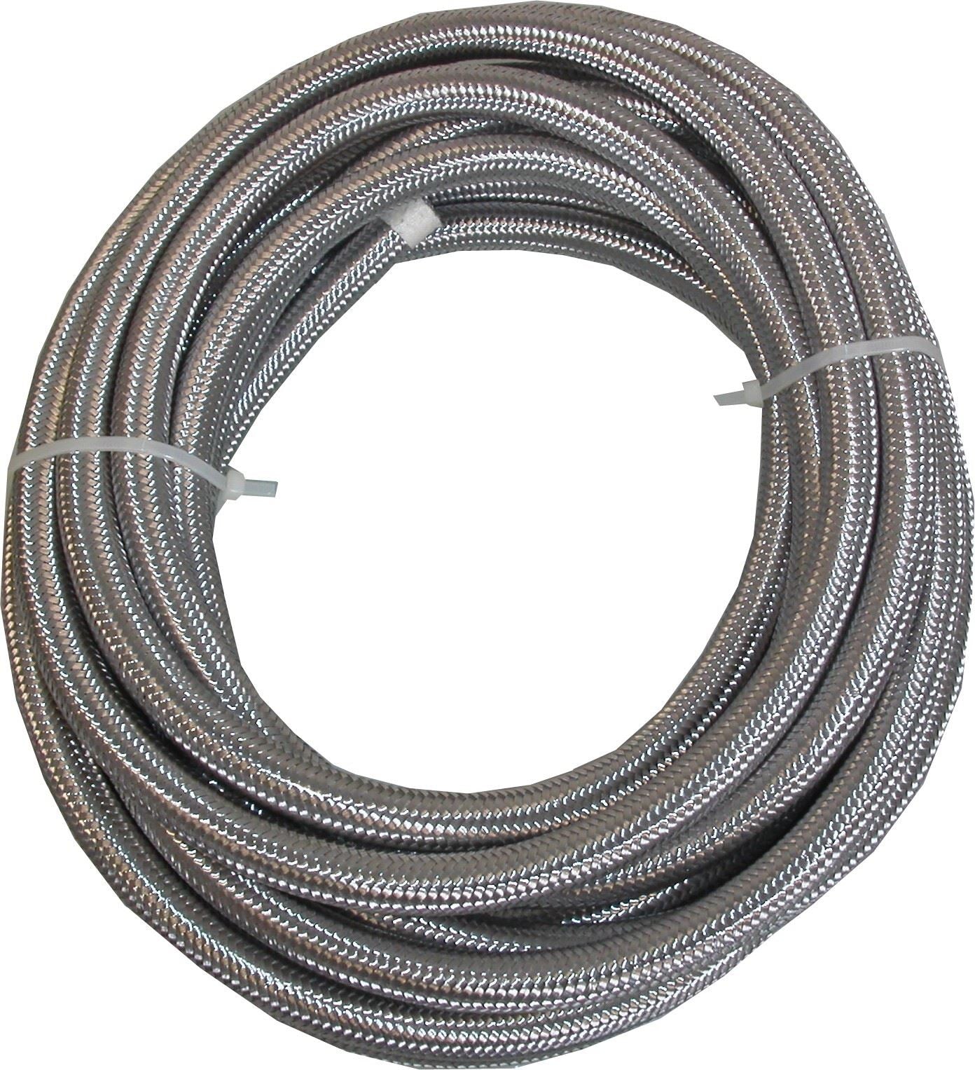 Stainless Steel Braided Hose 3/8" (25 Foot)