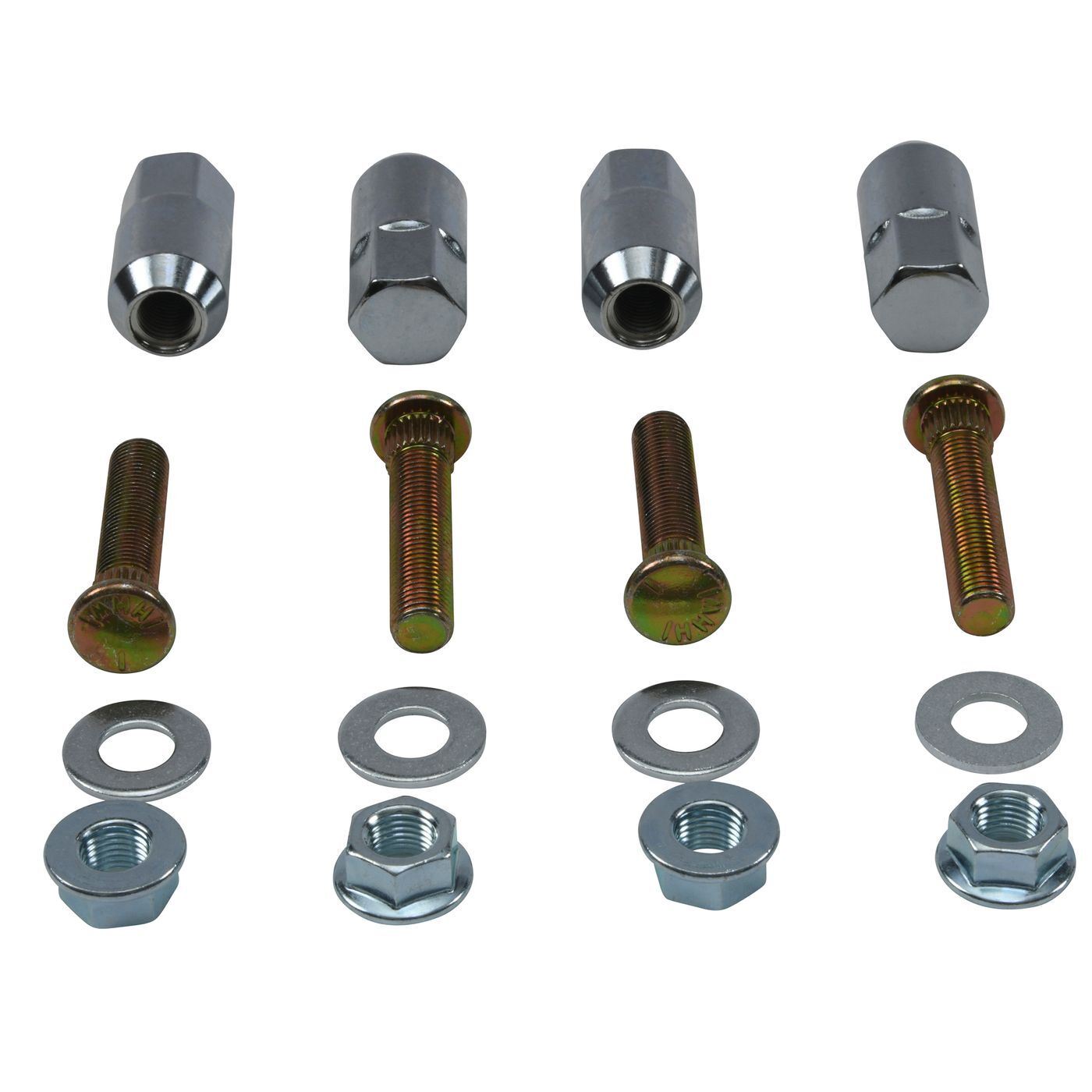 Wheel Stud and Nut Kit Front Polaris Ranger 4x4 700 2009, Ranger 4x4 800 EFI 10-13, Ranger 4x4 800 EFI Crew 10-12, Ranger XP 800 2012, RZR 570 EFI 16-17