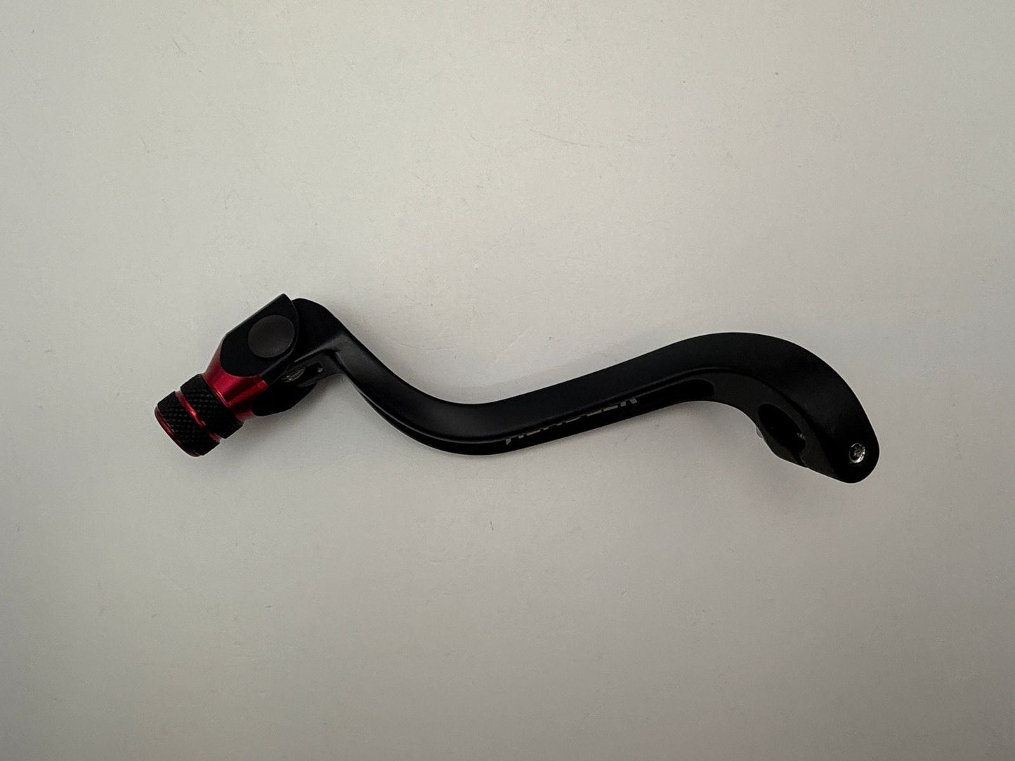 Gear Lever Alloy Black with Red Tip Beta 350 RR 4T 2020, 390 RR 4T 2020, 430 RR 4T 2020, 480 RR 4T 2020