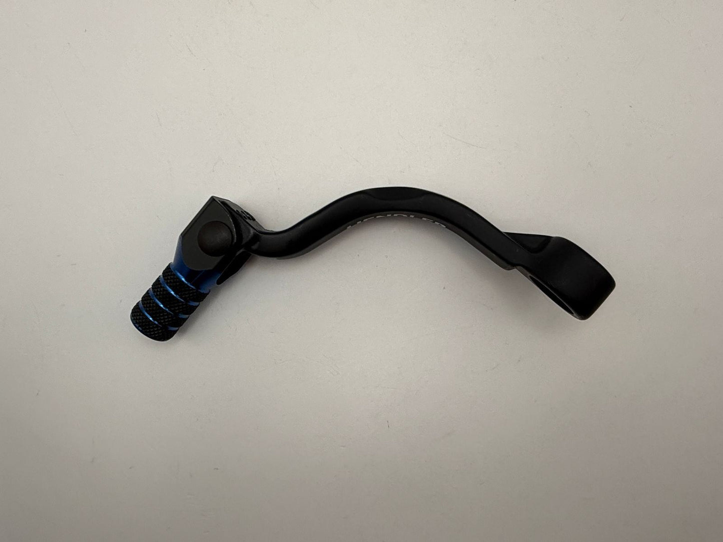 Gear Lever Alloy Black with Blue Tip KTM 85 SX 18-20, 125 SX 17-20, 150 SX 17-20, 125 XC-W 17-19, Husqvarna TC85 18-20, TC125 17-20, TE150 17-19, TX125 17-19