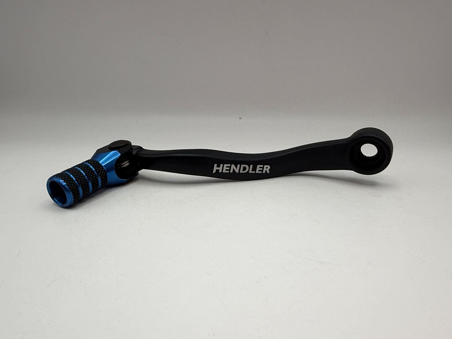 Gear Lever Alloy Black with Blue Tip KTM 250 XC 17-19, 250 EXC 17-20, 250 EXC TPI 18-20, 300 EXC TPI 18-20, 250 SX 17-20, Husqvarna TC250 17-20, TE250 17-20