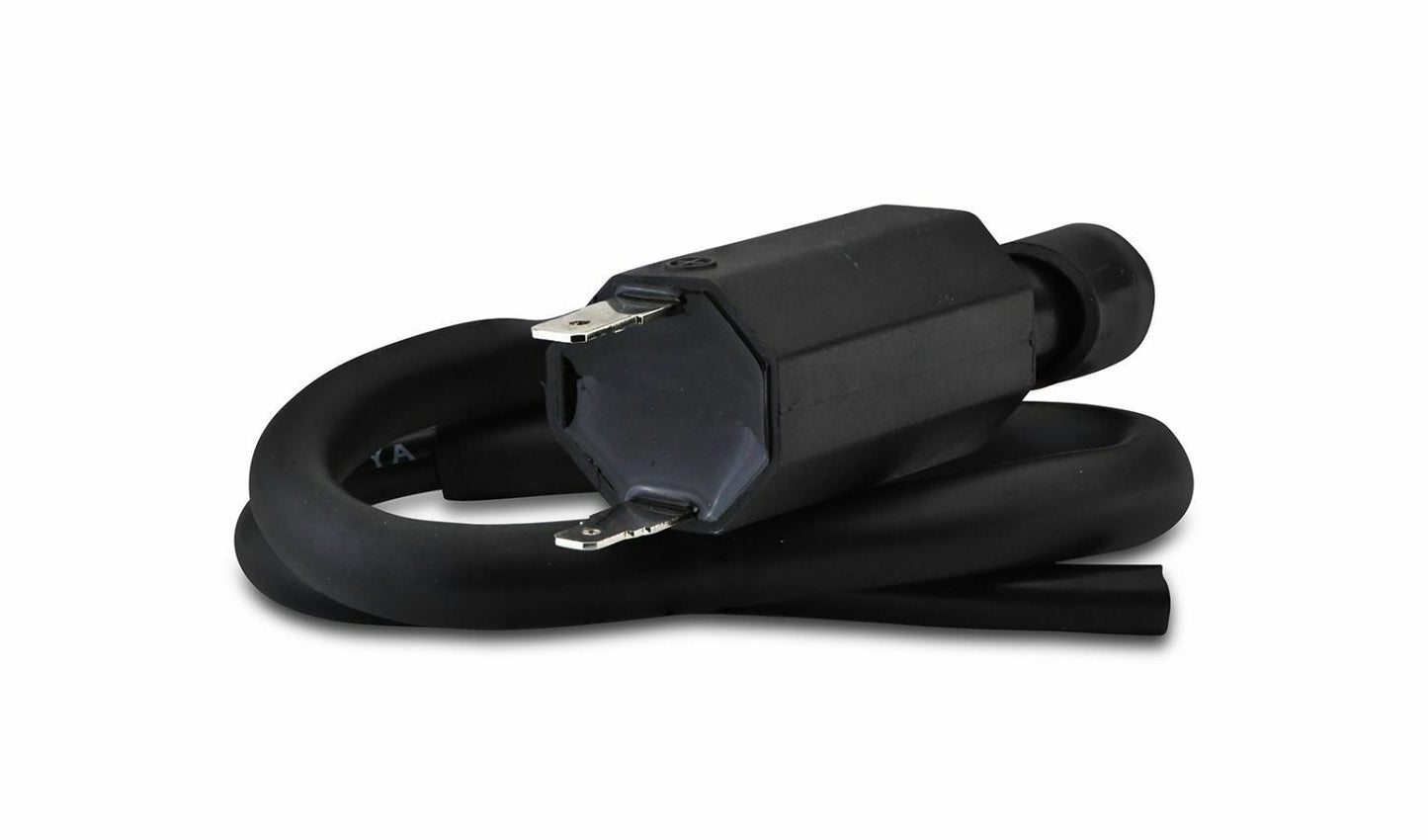 Ignition Coil 6v or 12v CDI Single 2 Spades (1 Bolt on Side) KMX Style P: 0.3Oh, S: 4.49KOh