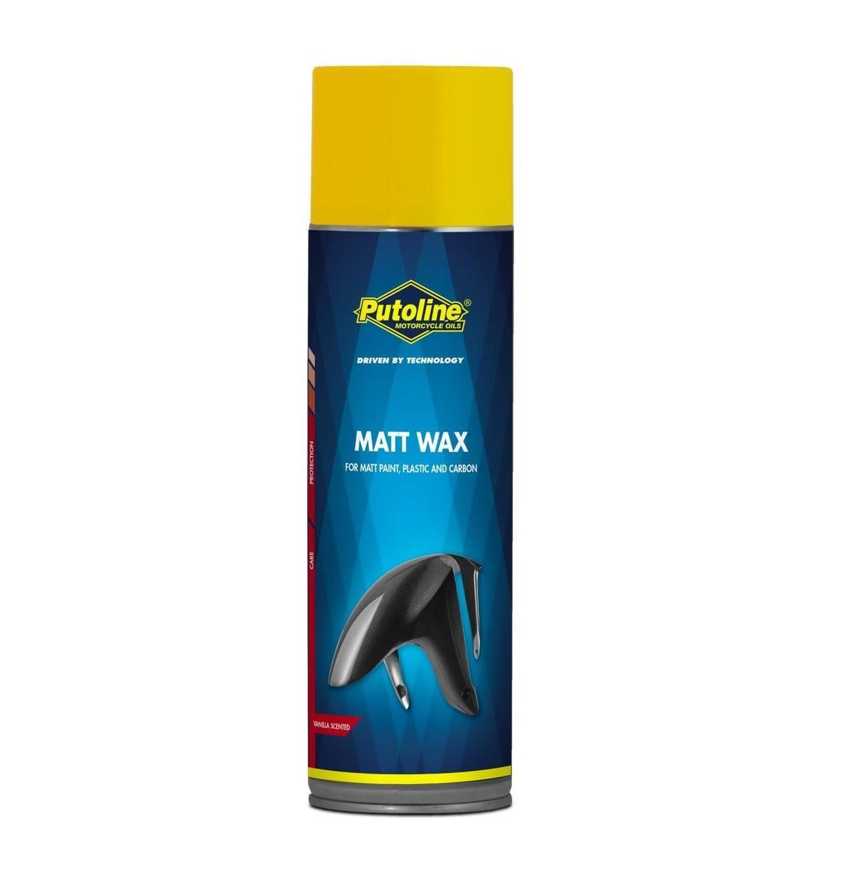 Putoline Matt Wax Motorcycle Motorbike For Matt Paint Plastics Carbon 500ml