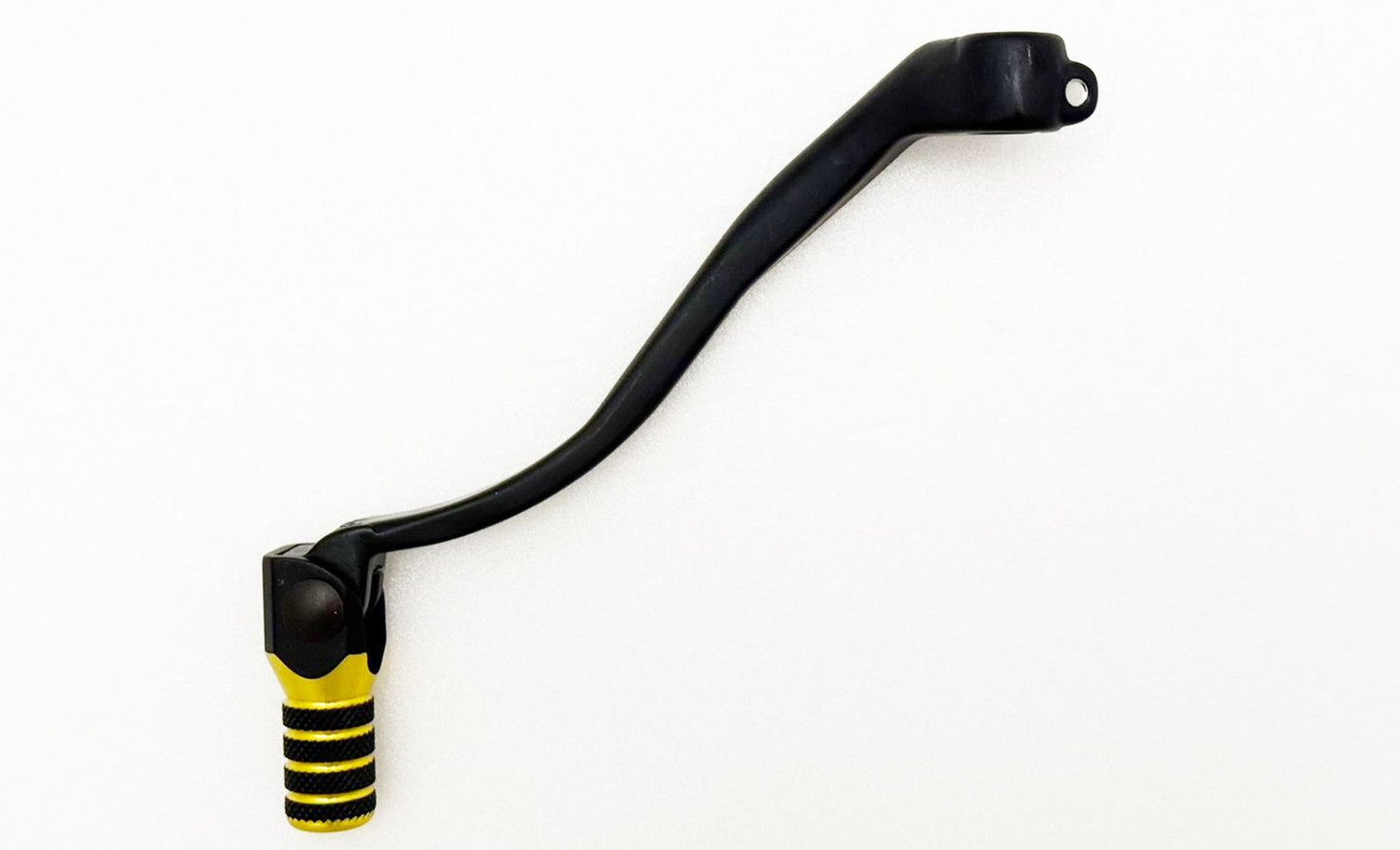 Gear Lever Alloy Black with Gold Tip Kawasaki KX250F 04-05, Suzuki RM-Z250 04-06