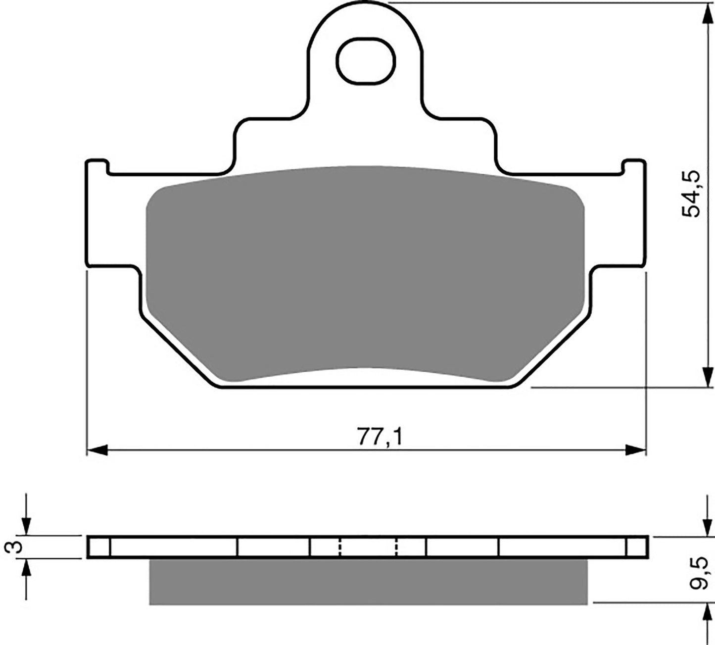 Goldfren Brake Pads AD046, VD329/2, FA106/2, FDB673, SBS582