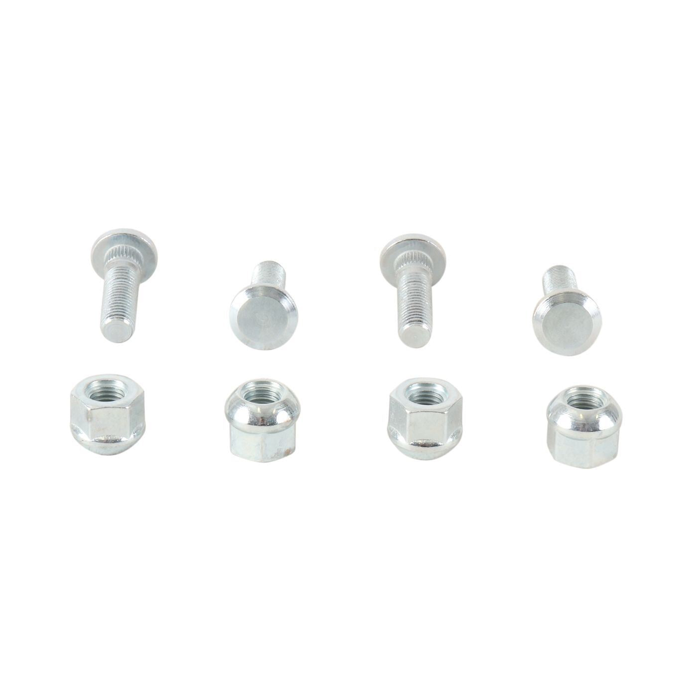 Wheel Stud and Nut Kit Front Honda TRX420 FA IRS 09-14, TRX420 FE 07-13, TRX420 FM 07-13, TRX420 FPA IRS 09-14, TRX420 FPE 09-13, TRX420 FPM 09-13, TRX500FA 12-14, TRX500FE 05-13, TRX500FM 05-13, TRX500FPA 12-14, TRX500FPE 07-13, TRX500FPM 08-13,