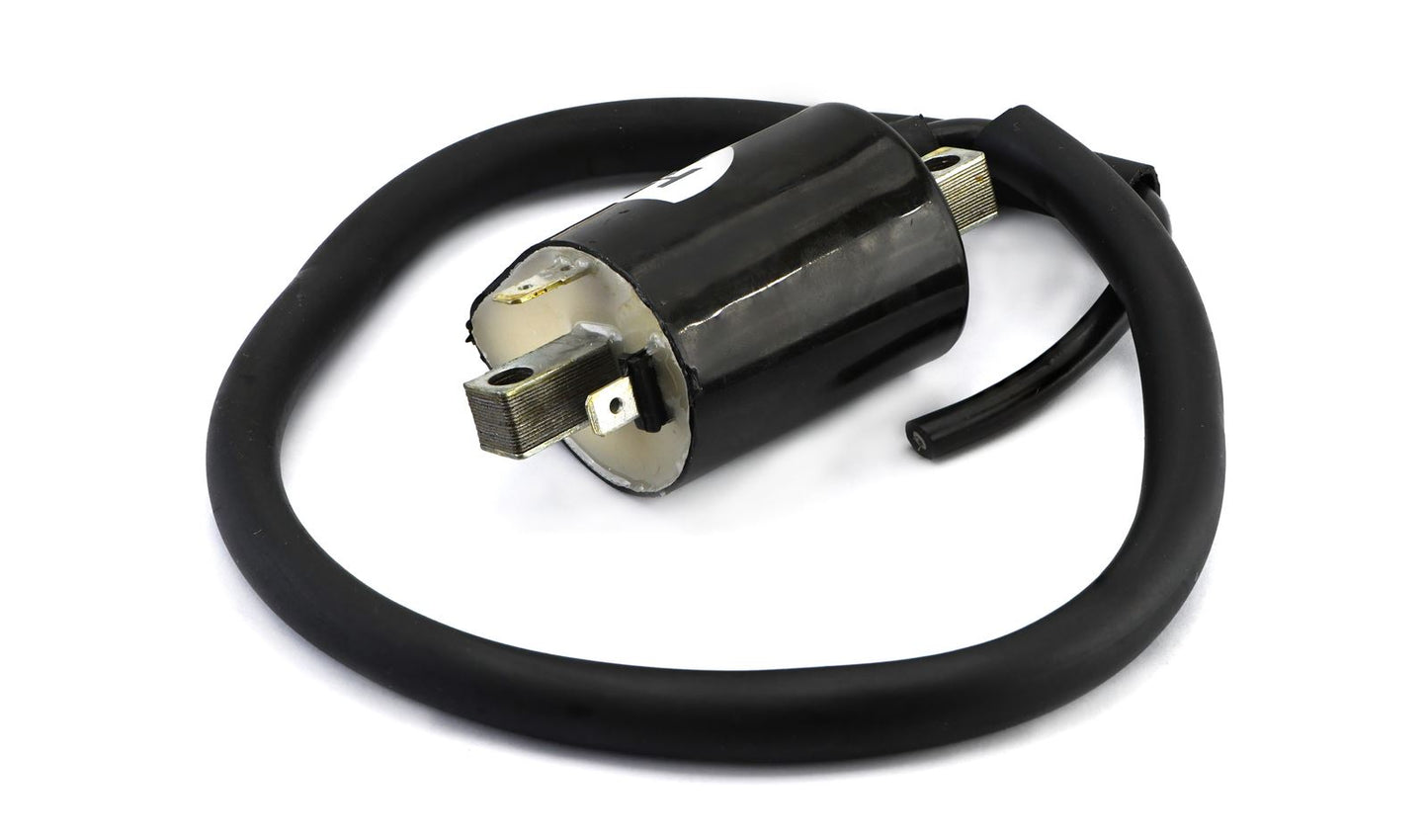 Ignition Coil 12v CDI Single Lead 2 Terminals At 12 & 9 (80mm Centres) (P:1.46Oh, S: 10.67KOh)