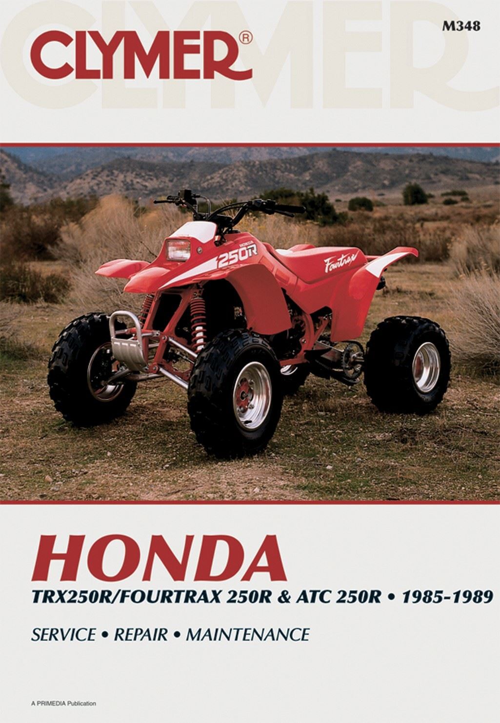 Clymer Manual For Honda TRX250R, FourTrax 250R & ATC250R 85-89