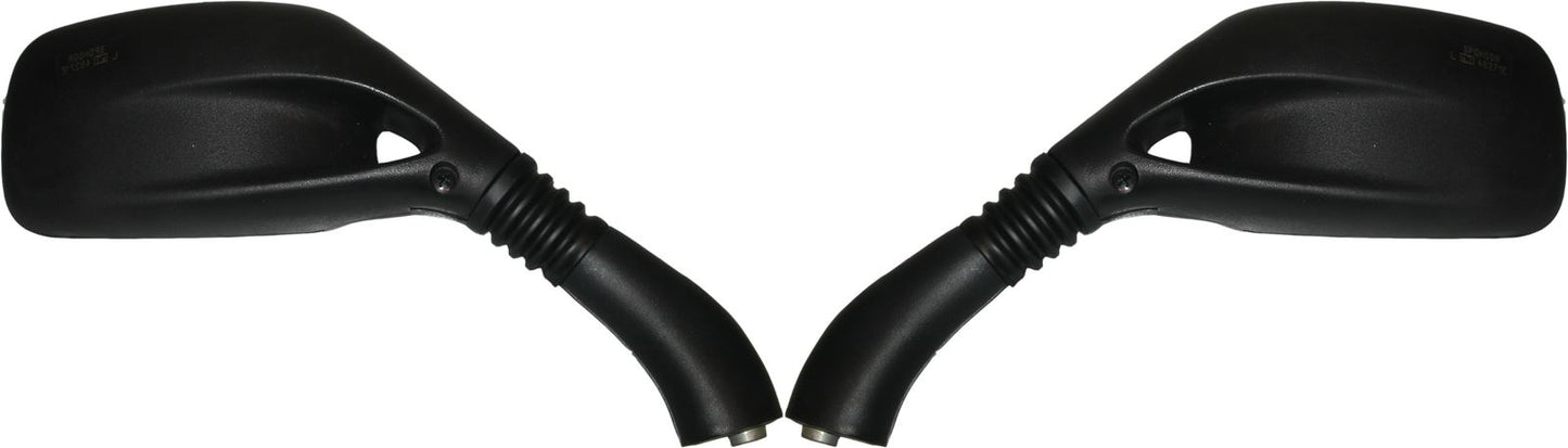 Mirrors Black Rounded Aprilia SRs & Leonardo Left & Right