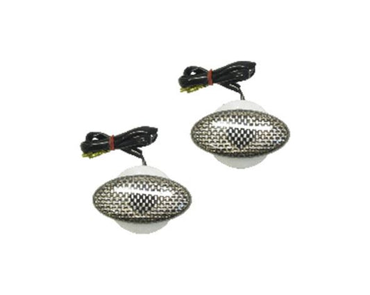 Complete Indicator Cateye Carbon Look Lens