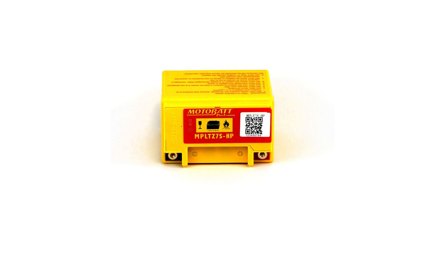 Motobatt Pro Lithium Battery MPLTZ7S-HP With Charge Protection Circuit