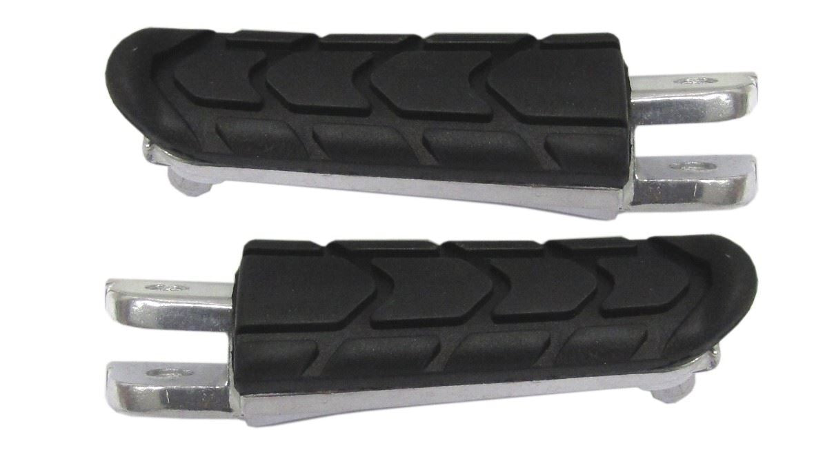 Footrests Front Rubbers For Honda CBR 600 F1-F6 1999-06, VFR800 R 2002-09 (Pair)