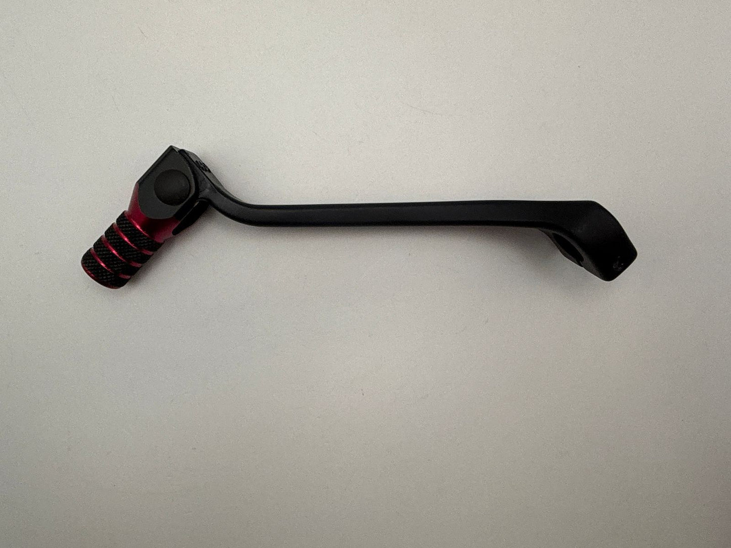Gear Lever Alloy Black with Red Tip Honda CRF250R 18-25, CRF250RX 22-25, CRF450R 17-25, CRF450RL 24, CRF450RX 17-25, CRF450RWE 19-25