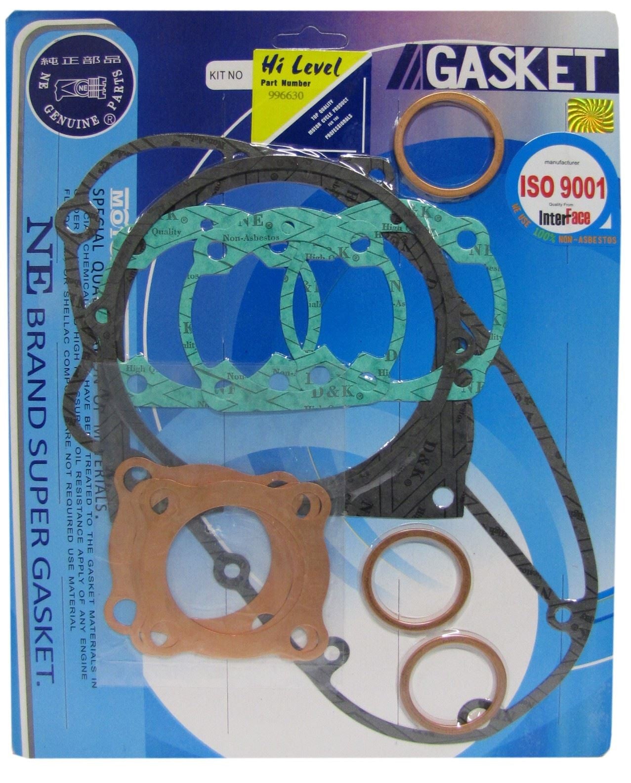 Full Gasket Set Kawasaki KH400A3-A5 1 76-78 (3 Cylinder) S3 MACH II 400cc 74-75