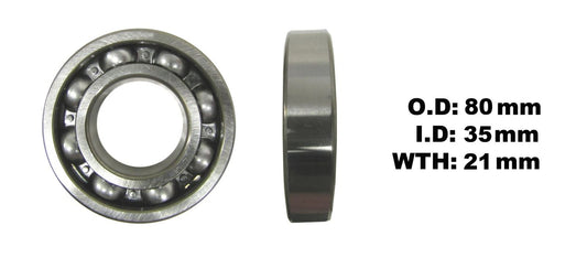 Bearing NTN 6307(I.D 35mm x O.D 80mm x W 21mm)
