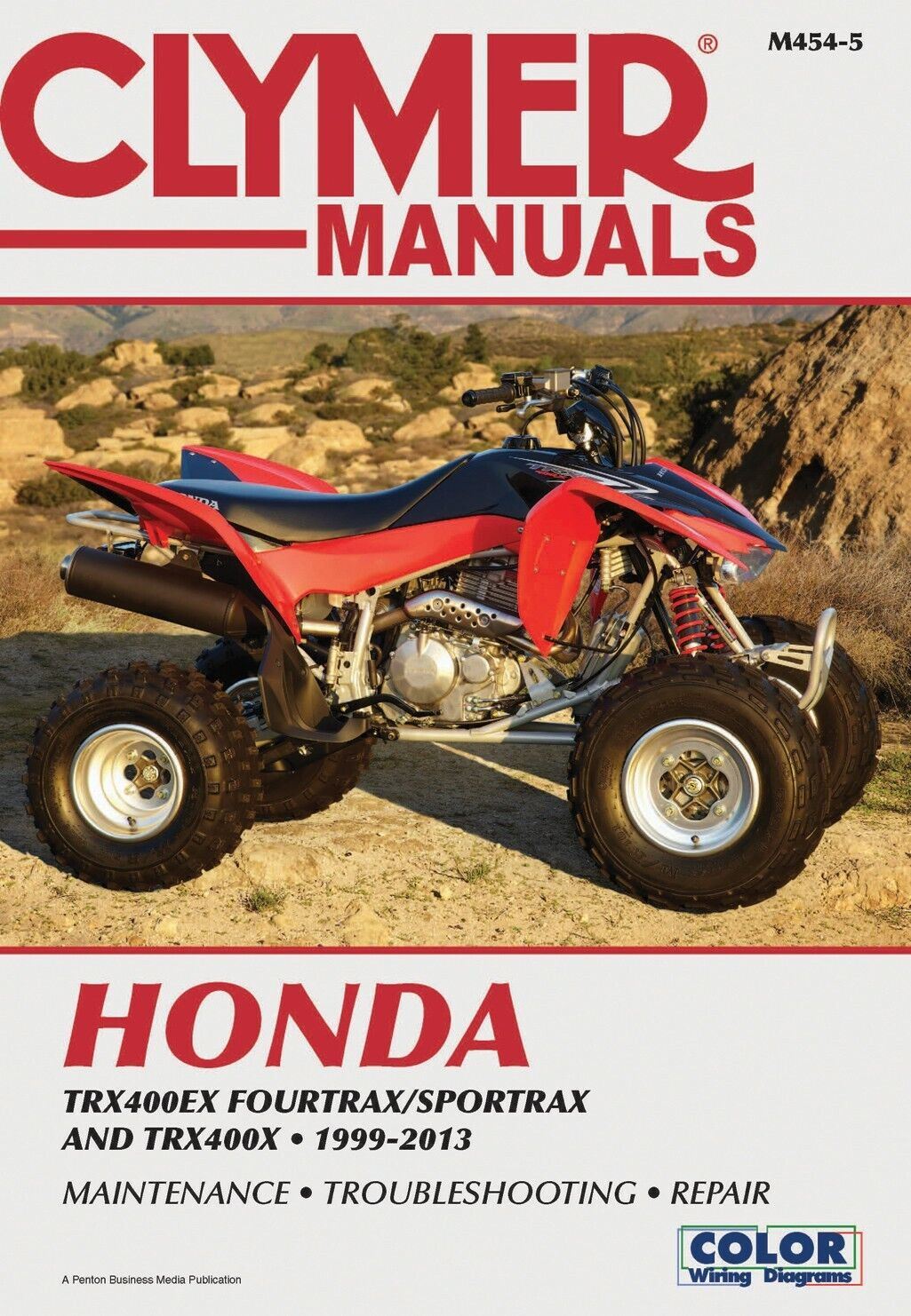 Clymer Manual For Honda TRX400EX FourTrax & Sportrax 99-13