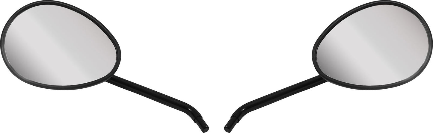 Mirrors 10mm Black Oval Left  & Right Triumph Speed Triple
