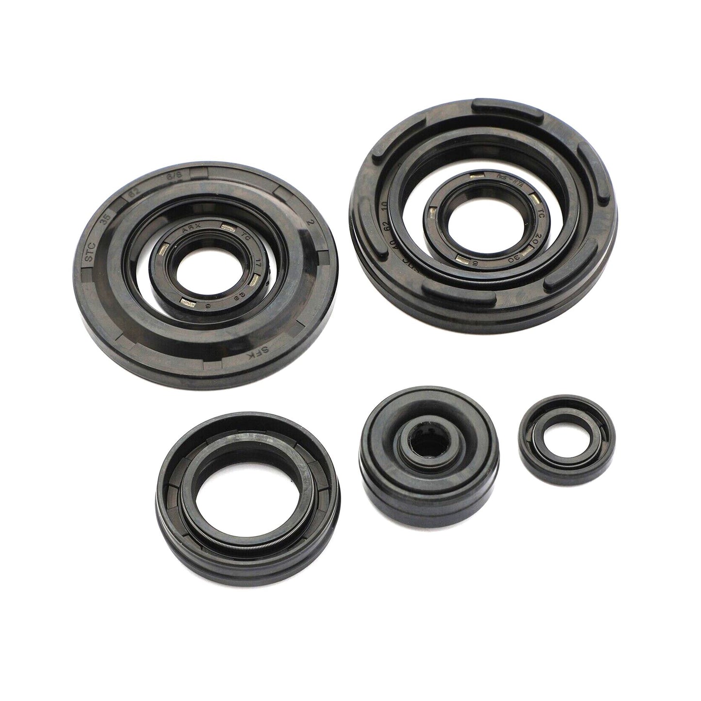 BRONCO ENGINE OIL SEAL SET YAMAHA YFZ350 BANSHEE 1987-2006